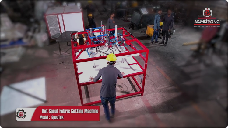 Spout Punching Machine